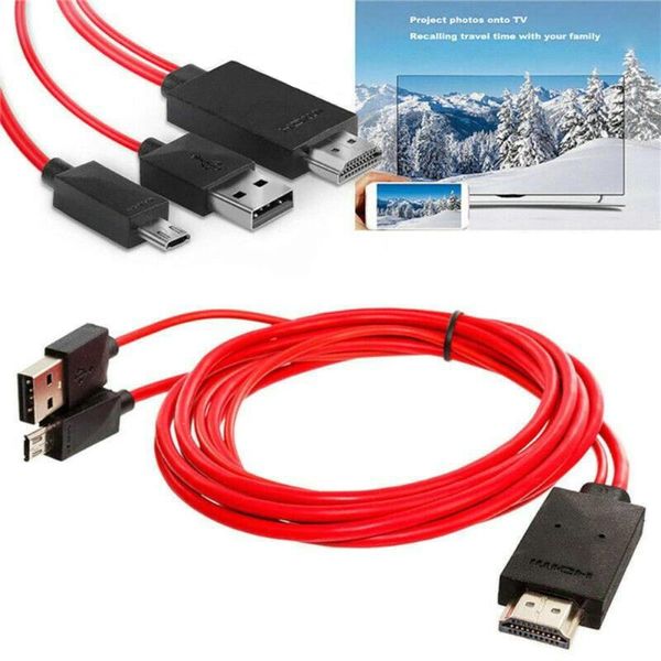 

full hd 1080p micro usb to hdmi mhl to hdmi adapter cable media adapter hdtv for lg android phones samsung 11pin