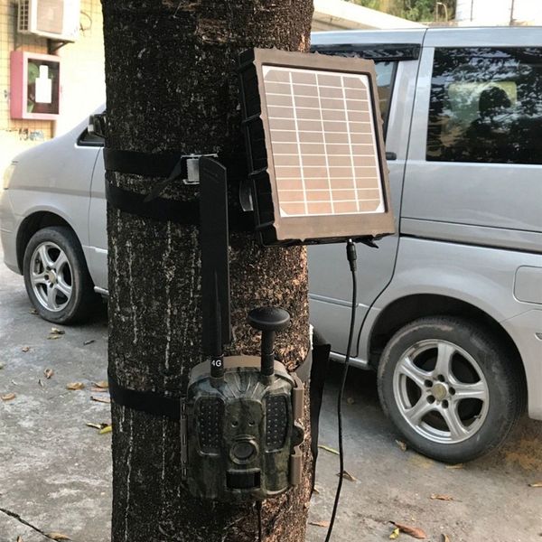 

solar panel solar power charger for 4g hunting camera hunting cameras