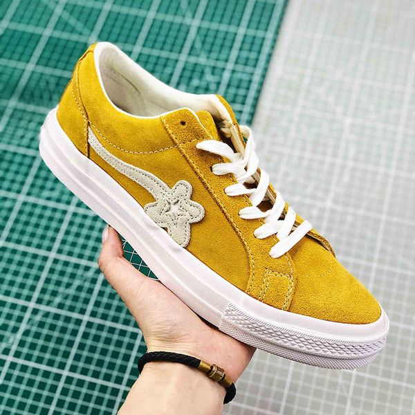 

гольф le fleur one star ox ttc tyler the creator холст обувь трендовые мужские дизайнерские платформы спортивные тренеры мужчины женщины при