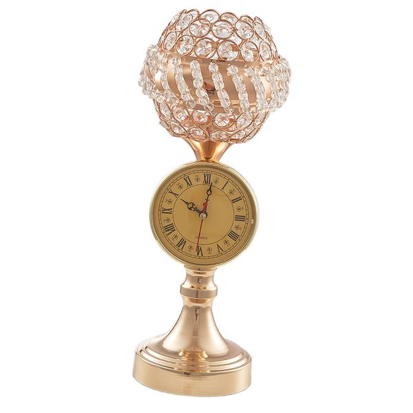 

mosaic craystal candlestickwith pillar candle holder for living room