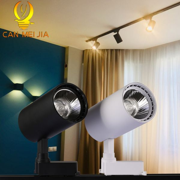 2019 Led Track Light Cob Spotlight 12w 20w 30w Track Lamp 220v