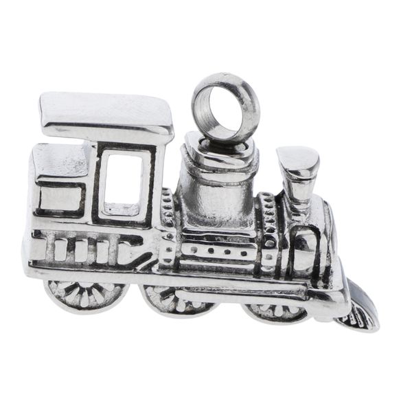 

поезд кремация keepsake мемориал ash urn подвеска ожерелье, Silver