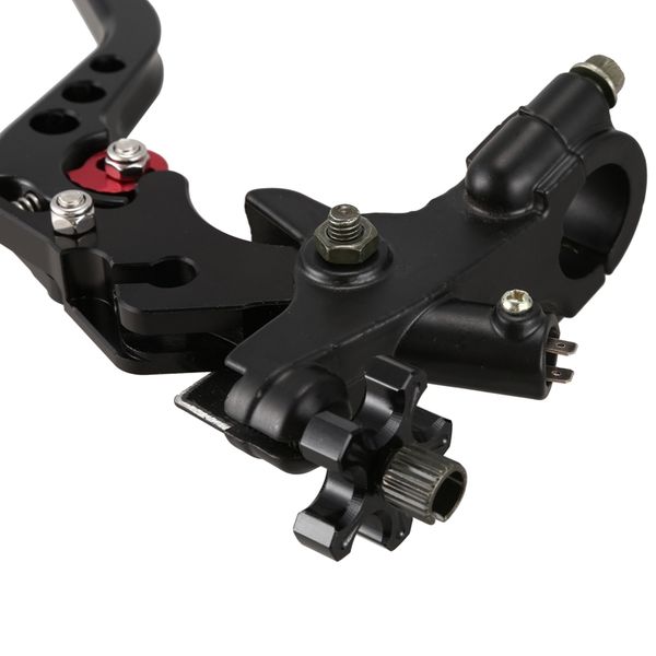 

universal motorcycle 7/8 inch cnc brake clutch master cylinder lever set reservoir