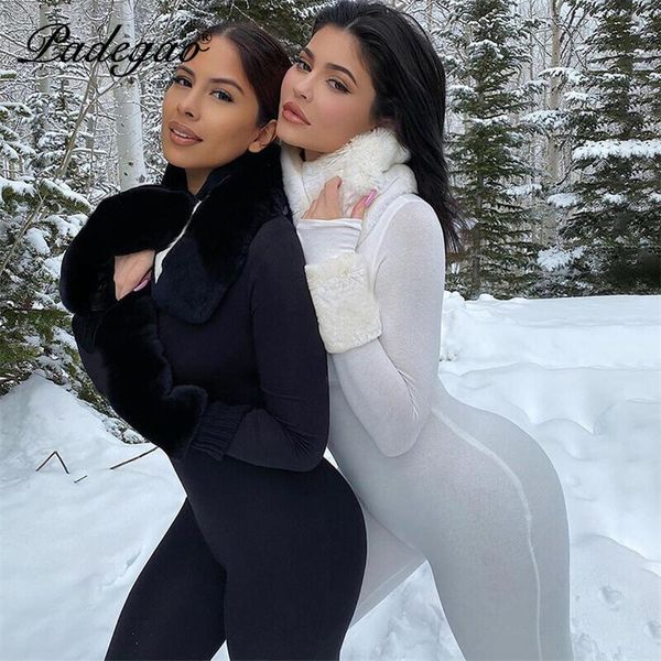 

women's jumpsuits & rompers patchwork fitness sporty active wear womens jumpsuit fashion elasticity casual workout striped autumn skinn, Black;white