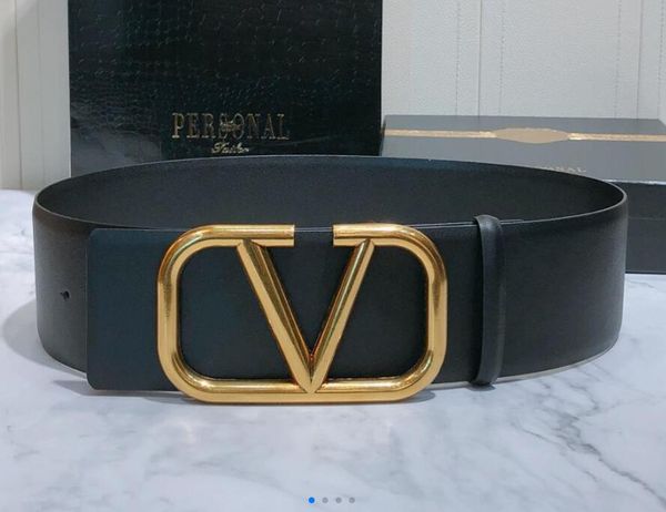 

New men women black de igner belt genuine leather bu ine belt pure color belt nake pattern buckle belt for gift