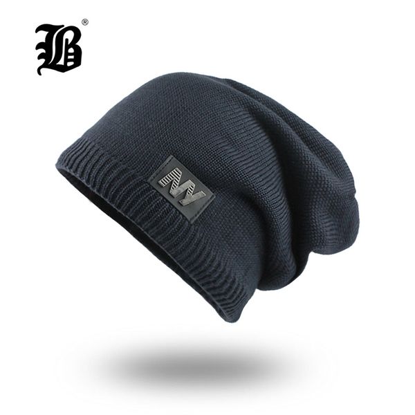 

flb] men's knit hat beanies men winter hats for men bonnet skullies caps women winter beanie warm thicken baggy mask hatsf18003