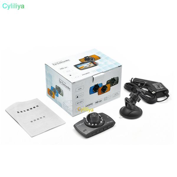 

car camera g30 2.2" full hd 1080p car dvr video recorder dash cam 120 degree wide angle motion detection night vision g-sensor withreta