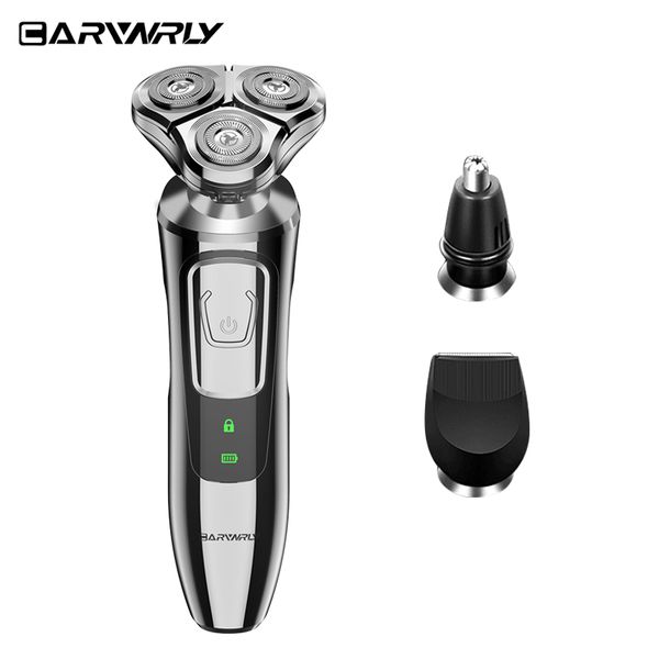 

carvnrly afeitadora elÃ©ctrica mijia para hombres maquinilla de afeitar flexible recargable 3 cabezas mÃ¡quina de afeitar hÃºmeda