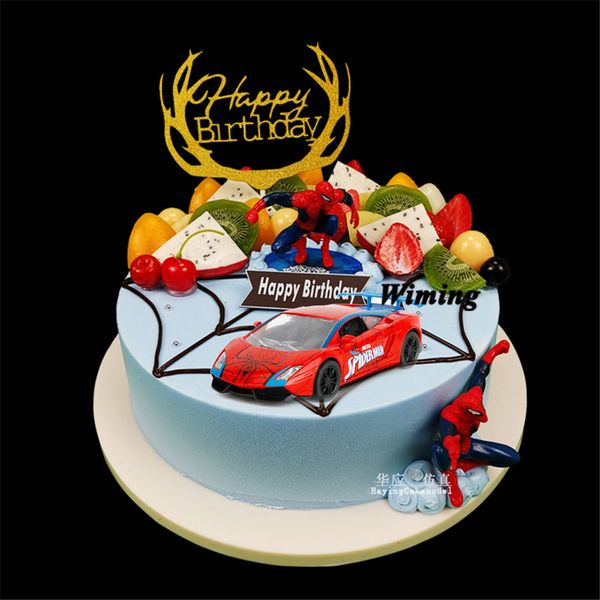 

deco birthday cake er children toy car for baby kids boys gift cake decorating birthday er mini car toy