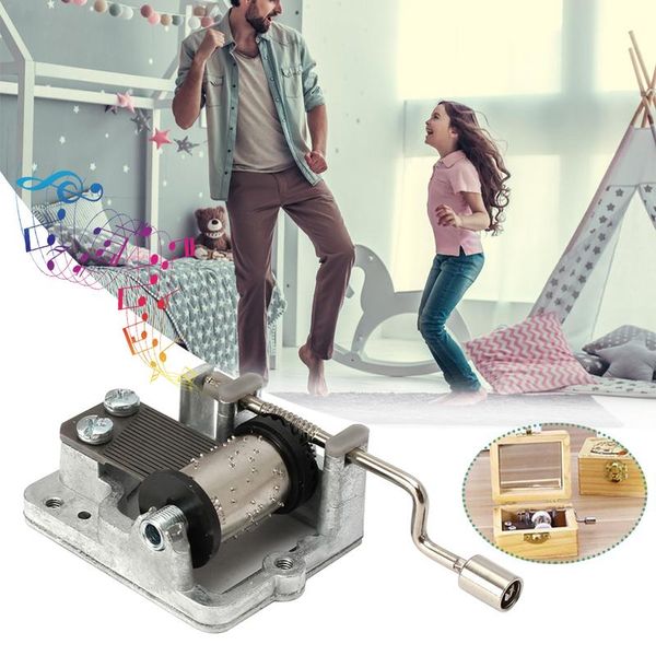 

mini hand cranking music movement diy music box movements decorative collectibles festive gifts a variety of music available