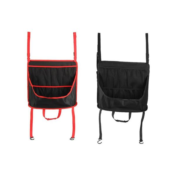 

car mesh net bag between seat back organizer storage bag luggage pocket