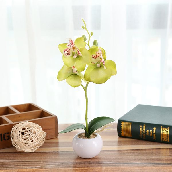 

1pcs supplies orchid bouquet party decoration artificial flower cymbidium decor
