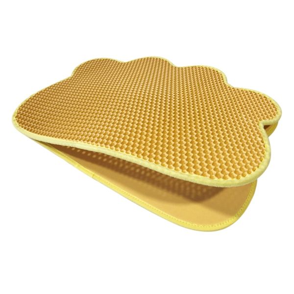 

pet cat litter mat environment-friendly eva double layer anti splash cats litter mat bear easy to clean for gatos