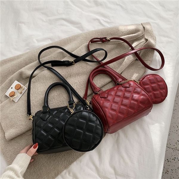 

сумки для женщин сумки 2019 winter new boston сумка малый плеча мода алмазная линия вышитые crossbody