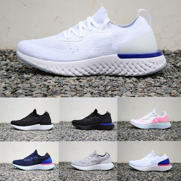 

2019 epic react instant go fly men women running shoes causal mesh breathable sports athletic designer sneaker