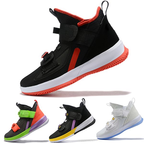 

солдат 13 спортивная обувь для мужчин черный белый zoom 13s sfg ep спортивная подготовка дизайнерская обувь мода all-star lj 23 роскошные кр, Black