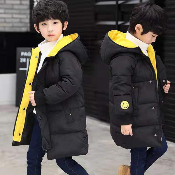 

winter boys coat children winter jackets for boys casual hooded warm coat baby clothing outwear fashion parkas outerwear, Blue;gray