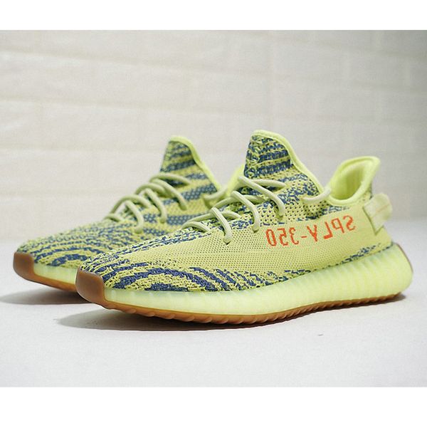 

2015-2019 Hot Sale 1:1 Quality And DHL Fast Shipping Unisex 350 V2 Green CP9652 Running Shoes Fashion Sport Sneakers Size 36-48