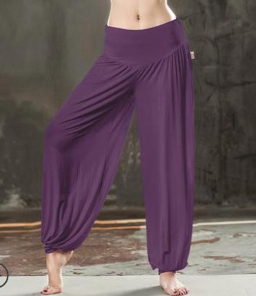 

yoga pants lantern yoga pants dance bloomers sweatpants acrobatics trousers, White;red