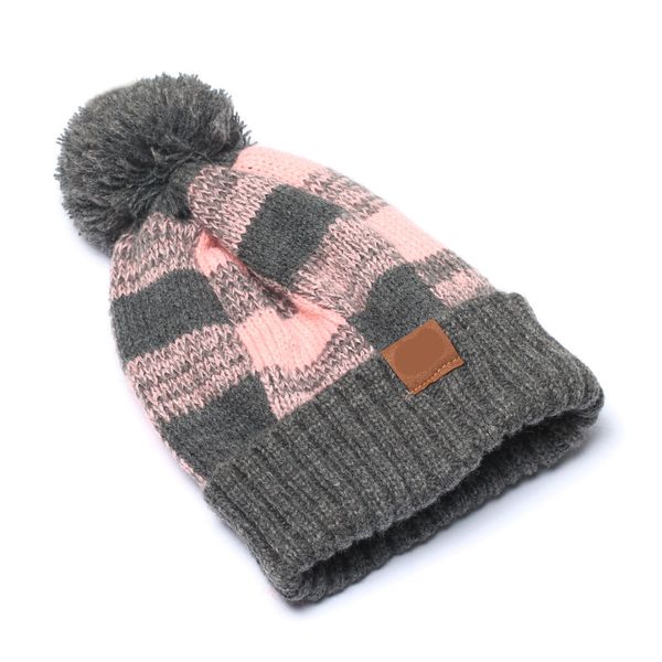 

knitted beanie winter hat fashion warm with tag, Yellow