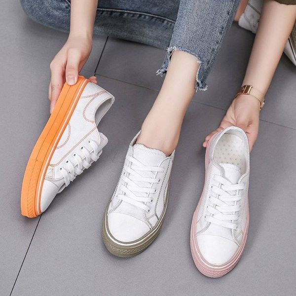 

women shoes spring casual canvas shoes flat platform women fashion big size 36-42 canvas sneakers white woman 2020, Black