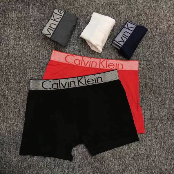 

Men de igner boxer brand underpant 2019 new fa hion letter boxer ca ual olid color underwear trend breathable underwear