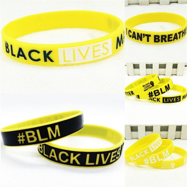 

black lives matterfood-grade silicone teether baby molar appease bracelet #57136