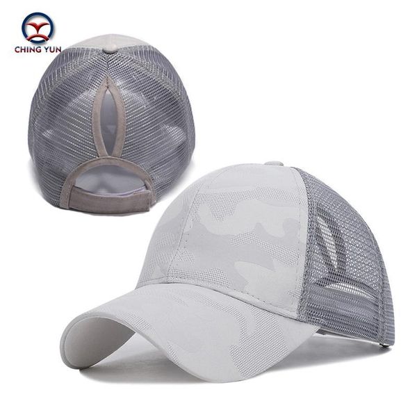 Ching Yun Brand Baseball Cap Women High Quality Ms Ponytail
