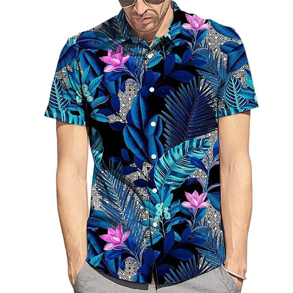 

shirt men summer новый стиль мода прохладный пляж coconut tree гавайский стиль сыпучие с короткими рукавами рубашки camisas para hombre, White;black