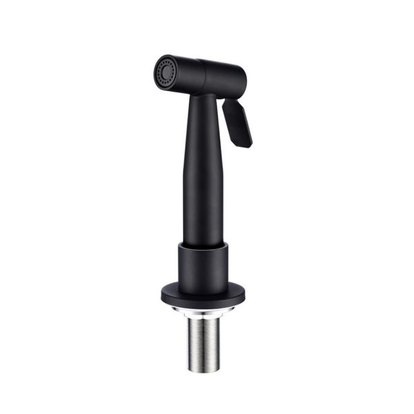 

black 304 stainless steel hand held kitchen sink shower faucet accessories pull out cleaner portable high pressure shower head