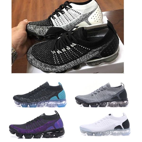 

2019 fly 2.0 moc acronym light mica thunder blue bone neutral olive knit fk men women casual shoes sneakers trainers eur36-45, Black