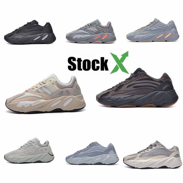 

2020 wave runner 700 v2 men women running shoes kanye west magnet utility black inertia static mens trainers sports designer sneakers #dsk28
