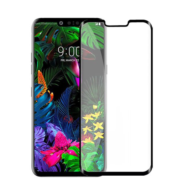 

full glue tempered glass for alcatel v3 2019 screen protector for alcatel 1x evolve lg v30 v40 v50 stylo 5 full cover glass screen protector