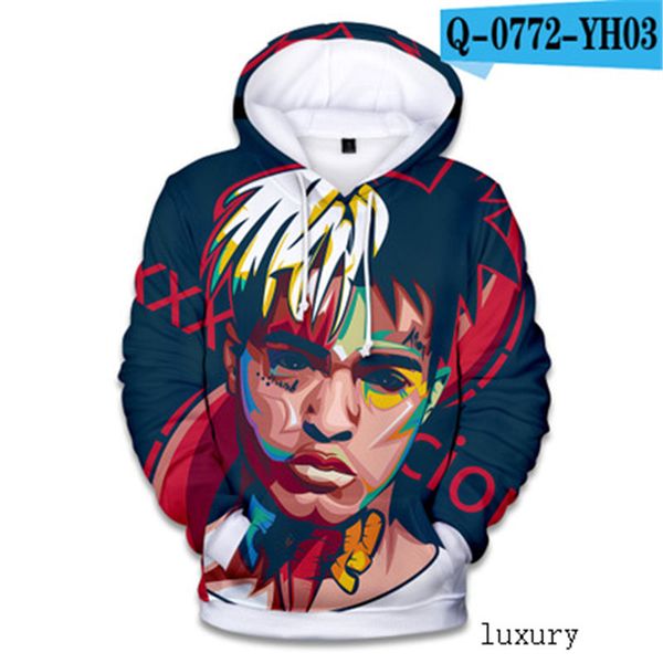 

hip hop mens hoodies 2020 new arrival fashion mens fleece hoodie with repper printing streetwear clothing t5, Black