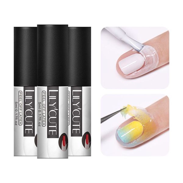 

nail gel liquid peel off tape cuticle guard peel off nail polish barrier liquid tape art tool