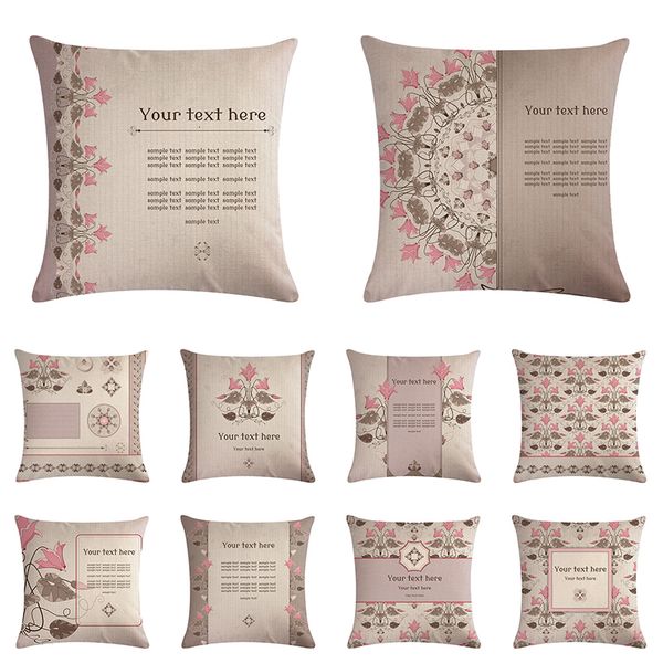 

вы здесь текст наволочка любовь подушка обложка серого цветок backgroudn украшение наволочка бросьте наволочки zy1157