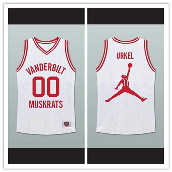 

Matters Steve Urkel 00 Vanderbilt Muskrats High School White Basketball Jersey Deluxe Edition