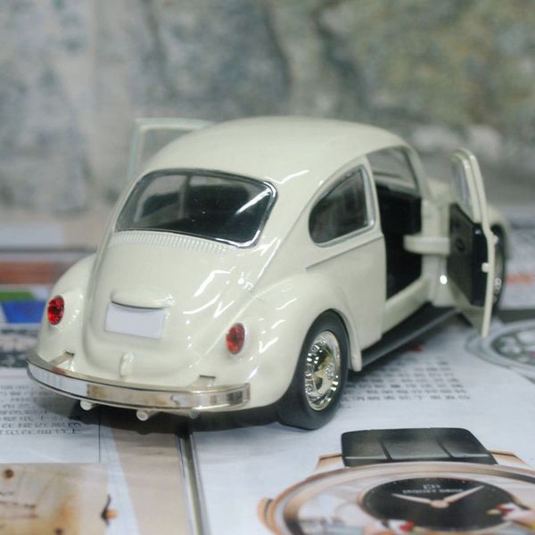 

limit discounts arrivals vintage beetle diecast pull back car model toy for children gift decor cute figurines