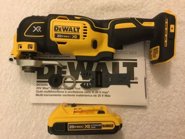 

Новый Dewalt DCS355B 20 в 20 Вольт Макс XR осциллирующий мульти инструмент DCB203 батареи