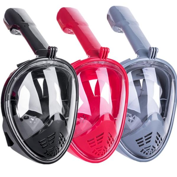 

underwater anti fog full face diving snorkeling mask kids swimming snorkel mask glasses snorkel dive equipment