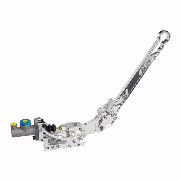 

cnspeed universal jdm hydraulic horizontal rally drifting e-brake lever car handbrake silver handbrakes drift handbrake parking