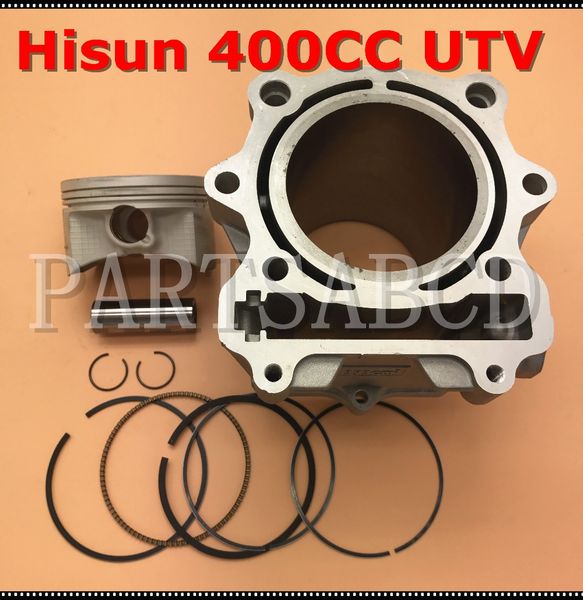 

hisun 400cc hs400 utv cylinder with piston ring pin set