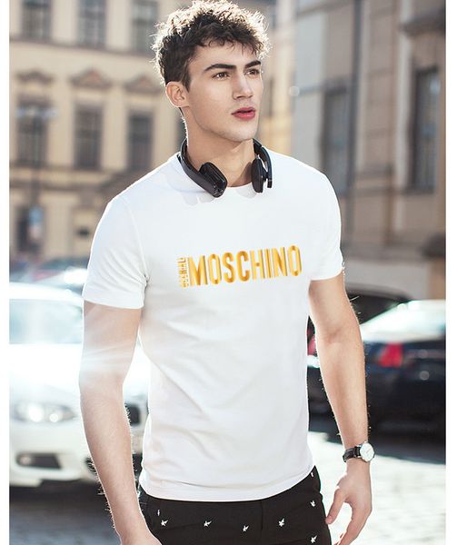 

2019 wholesale summer men women o-neck fashion casual sportswear t shirt print summer tees shirt hip hop s-5xl, White;black