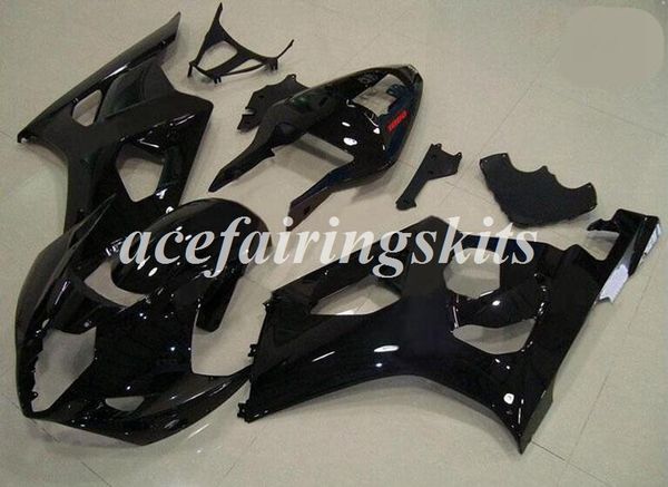

injection mold new abs motorcycle full fairings kifs fit for suzuki gsx-r1000 k3 2003 2004 03 04 gsxr1000 bodywork set black luster