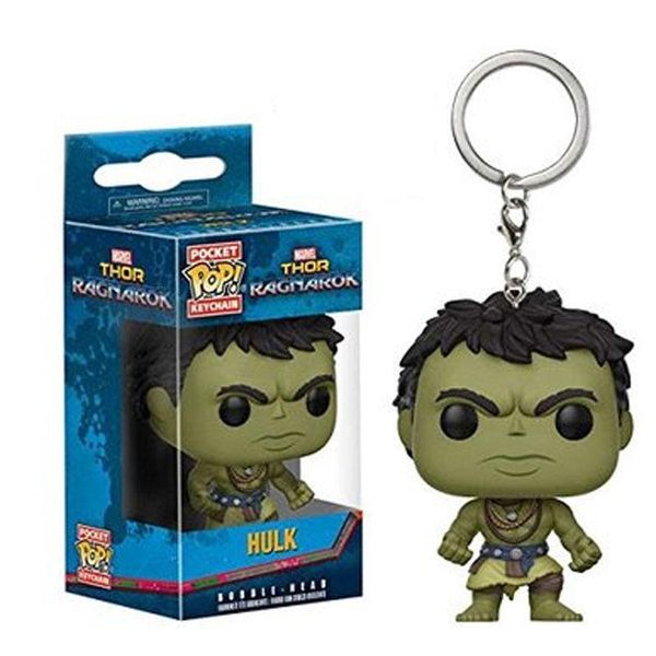 

good funko pocket pop keychain - raytheon hulk rocky vinyl figure keyring with box toy gift good quality hot