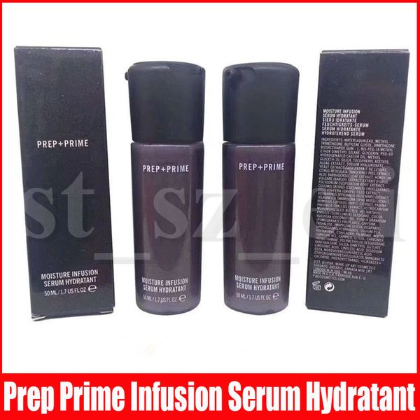 

face skin care prep + prime moisture infusion serum hydratant primer 50ml foundation base primer, White