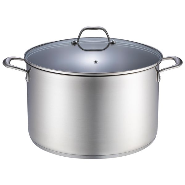 

stainless steel binary soup pot 304 thick german handicraft a complex background inductive pot other bakeware