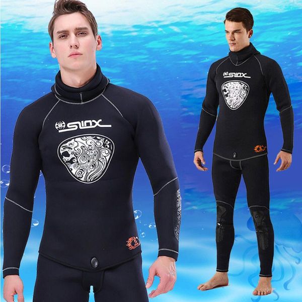 

высокое качество 5 мм неопреновый капюшон гидрокостюмы для мужчин подводное снаряжение подводная охота теплая зима плавание гидрокостюм анти