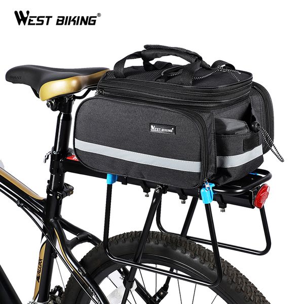 

bicycle bags large capacity waterproof cycling camel bag mountain bike saddle trunk bags luggage carrier bike bag
