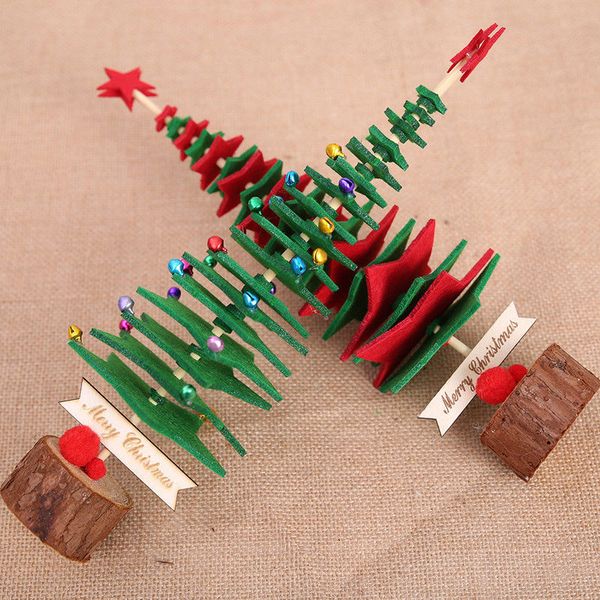 

new diy christmas tree new year xmas gifts kids toys artificial tree wall hanging ornaments christmas decoration for home 2020